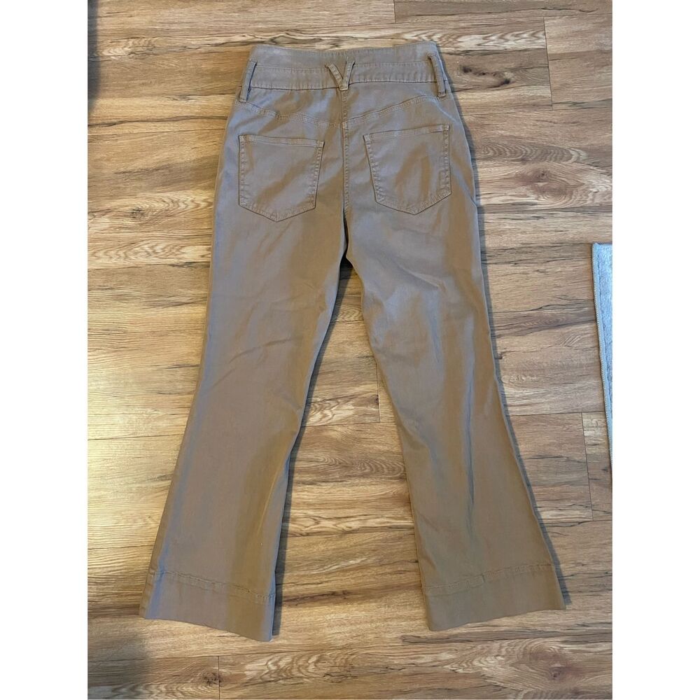 Joie Womens Size 2 Tan Khakis High Rise Straight Leg Dress Pants New without Tag - Picture 3 of 3